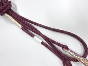 未使用品　正絹　手組帯締め